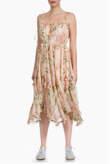 zimmermann prima hydrangea floating dress